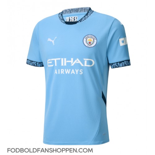 Manchester City Bernardo Silva #20 Hjemmebanetrøje 2024-25 Kortærmet Manchester City Bernardo Silva #20 Hjemmebanetrøje 2024-25 Kortærmet